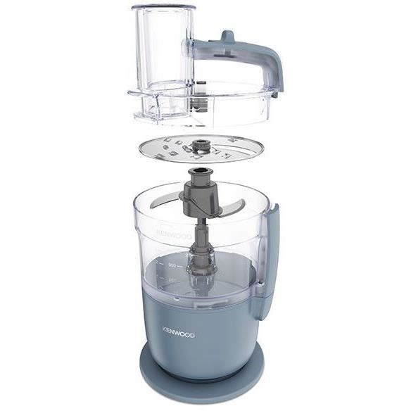 Robot multifunzione KENWOOD FDP22.000GY - 1 velocit� + Pulse - 650W - vasca 1,3L + accessori