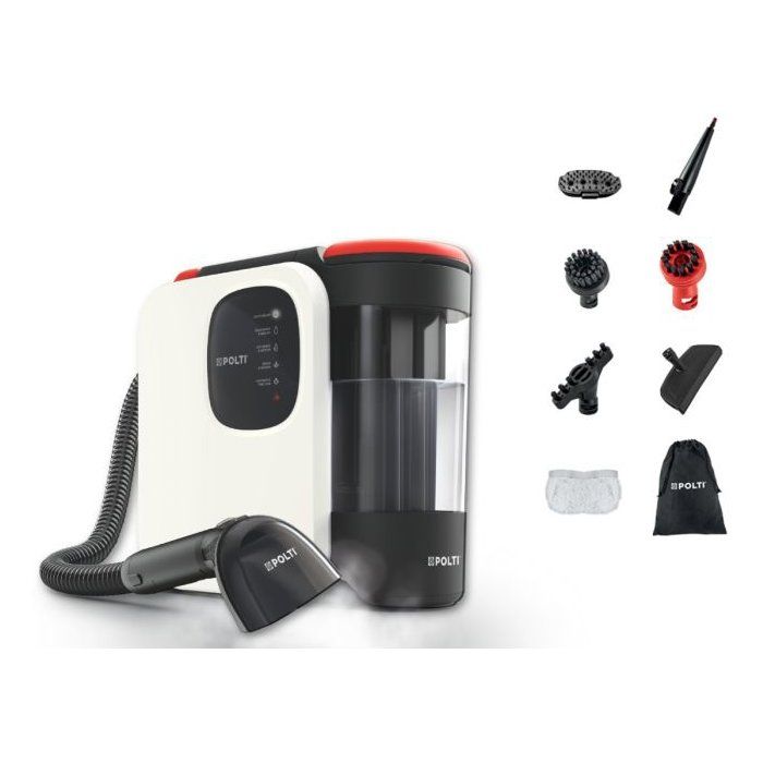 Shampoo 4 in 1 - POLTI StainOver SC30 - 2000W - 14,9 kPa - Vapore attivo - 40 g/min - 1,6L/1,3L