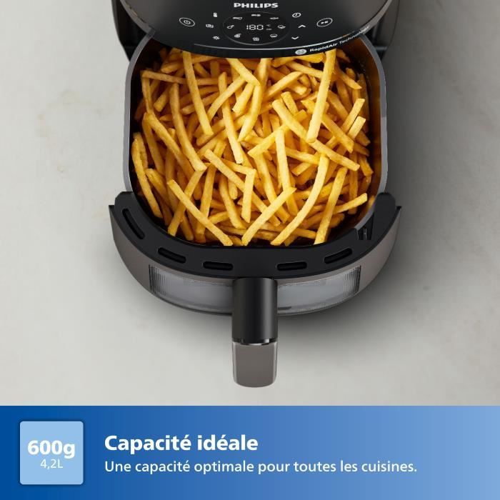 AirFryer - PHILIPS - Serie 2000 - NA220/00 - 4,2 L - 1500 W - 13 modalit� - Nero