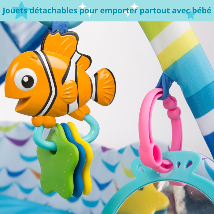 DISNEY BABY Nemo Tappetino risveglio con luce Mr. Ray Ocean �