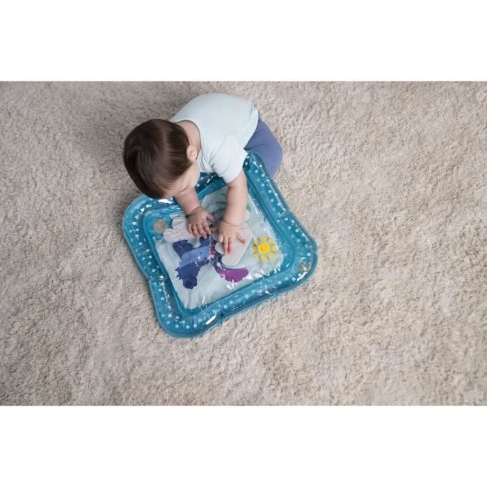 DISNEY BABY - STITCH - Tappetino ad acqua per neonati, gioco sensoriale ed educativo, gonfiabile, facile da pulire, pieghevole, dalla nascita