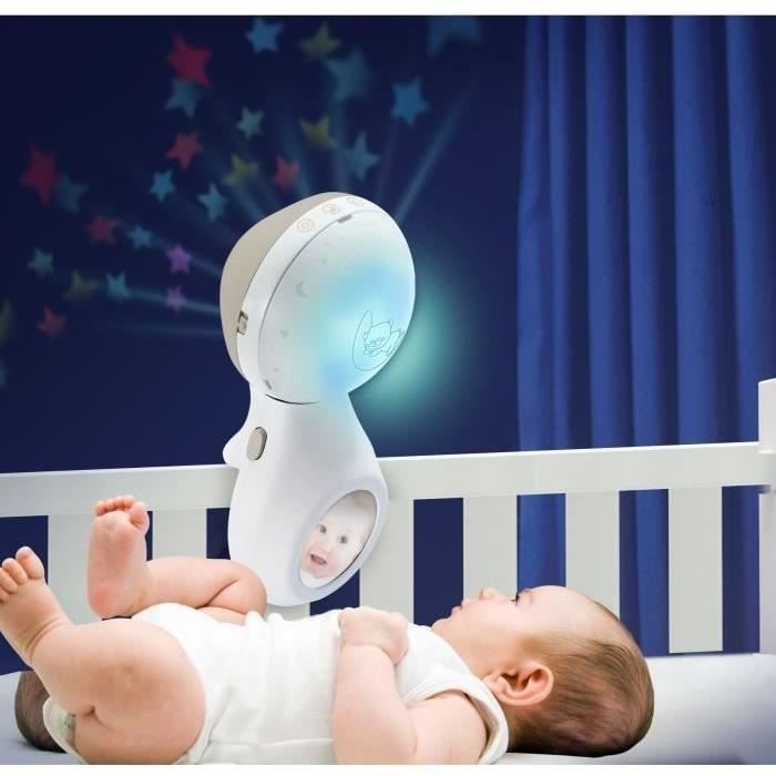 Giostrina musicale e proiettore - INFANTINO - Sweet Night 3 in 1 - Grigio