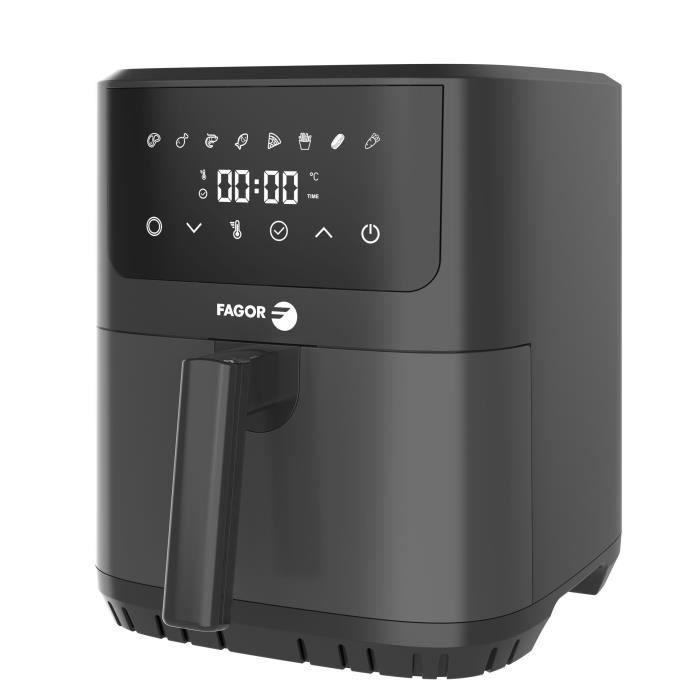 Friggitrice senza olio - FAGOR - Airfryer FGR65 - Capacit� 6,5L - 8 programmi di cottura - 1600W