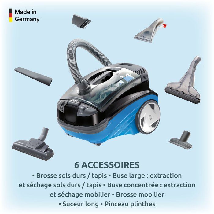 Aspirapolvere smacchiatore 2 in 1 - THOMAS Aquatic Jet - 1700W max - 83 dB(A)
