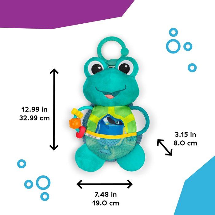 Peluche BABY EINSTEIN Ocean Explorers Neptune's Sensory Sidekick, dalla nascita