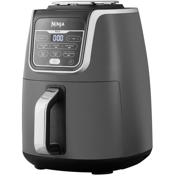 NINJA MAX AF160EU - Friggitrice senza olio - 6 modalit� di cottura preimpostate - Cestello grande capacit� 5,2L - 1750W