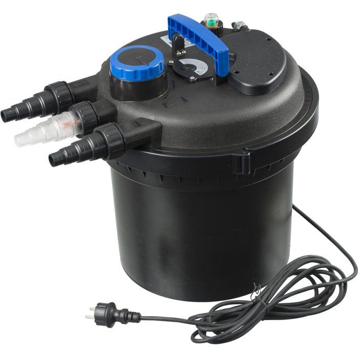 Filtro a pressione - UBBINK - BioPressure II 10000 PlusSet - Con pompa Xtra 3900 - UVC 11W integrato - Per stagni da 6000-10000 L