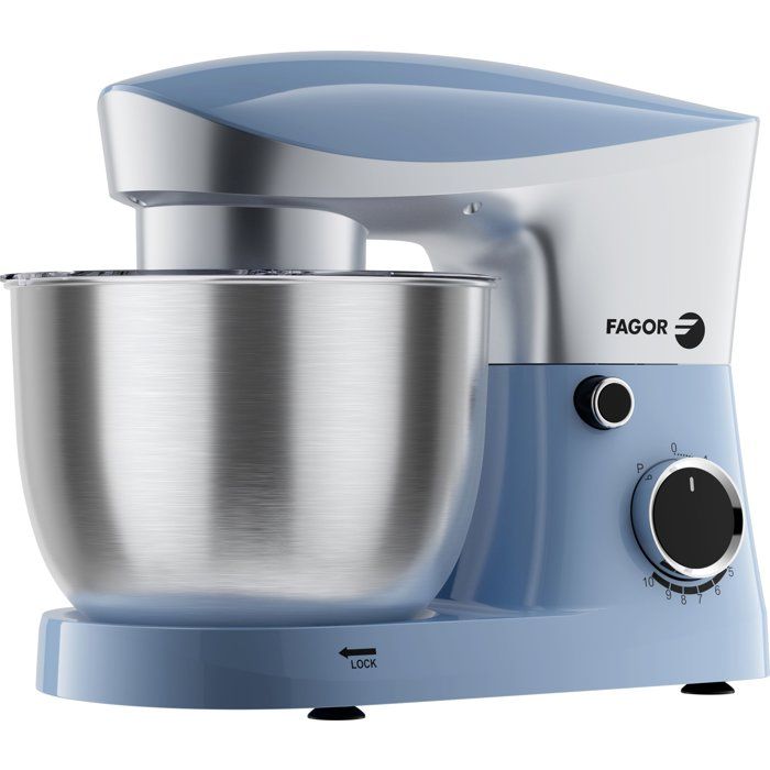 Robot da cucina multifunzione - FAGOR - FG4519 - 1500 W - Ciotola da 6 L - 10 velocit� + funzione a impulsi - Blu