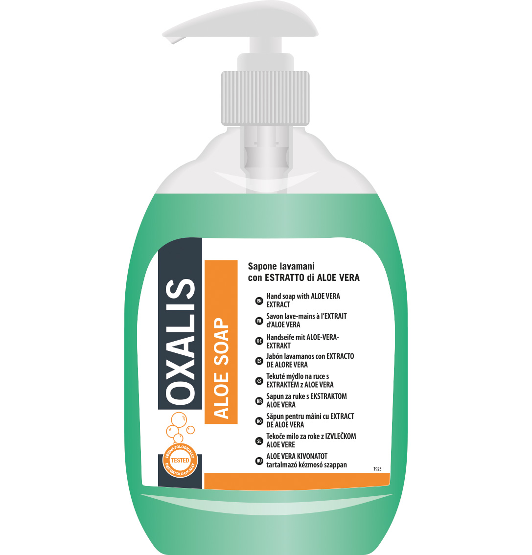 OXALIS ALOE SOAP Sapone mani con estratto di Aloe Vera lt 0.5