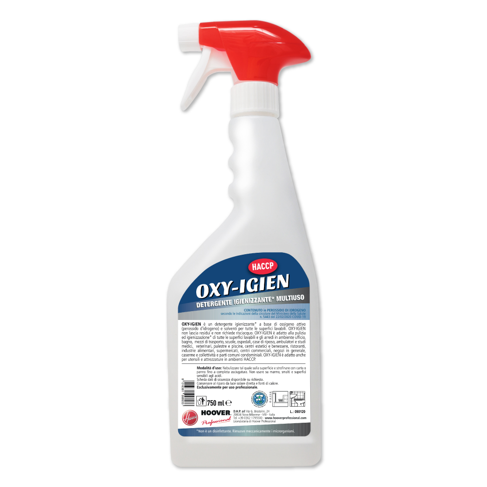 Detergente igienizzante Oxy Igien 750 ml