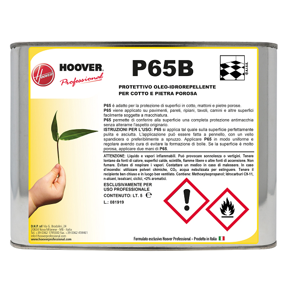 P65B Oleo repellente per cotto e pietra porosa