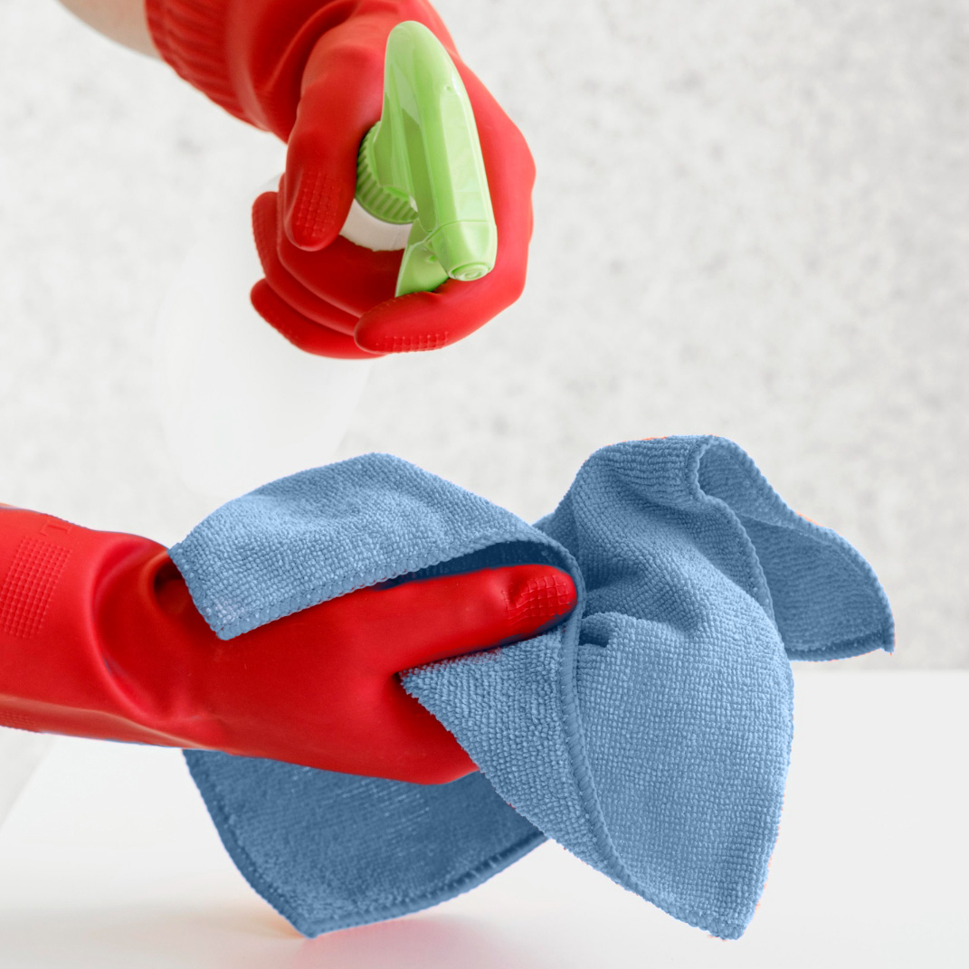 Panno in microfibra che assorbe liquido