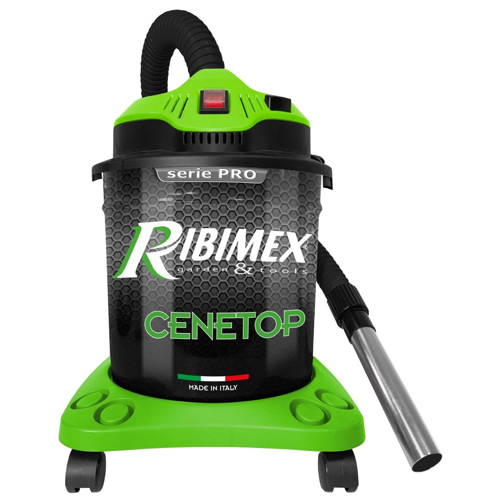 Aspiracenere Ribimex Cenetop 1200W - Aspiracenere Professionale per Camini,  Stufe e Barbecue