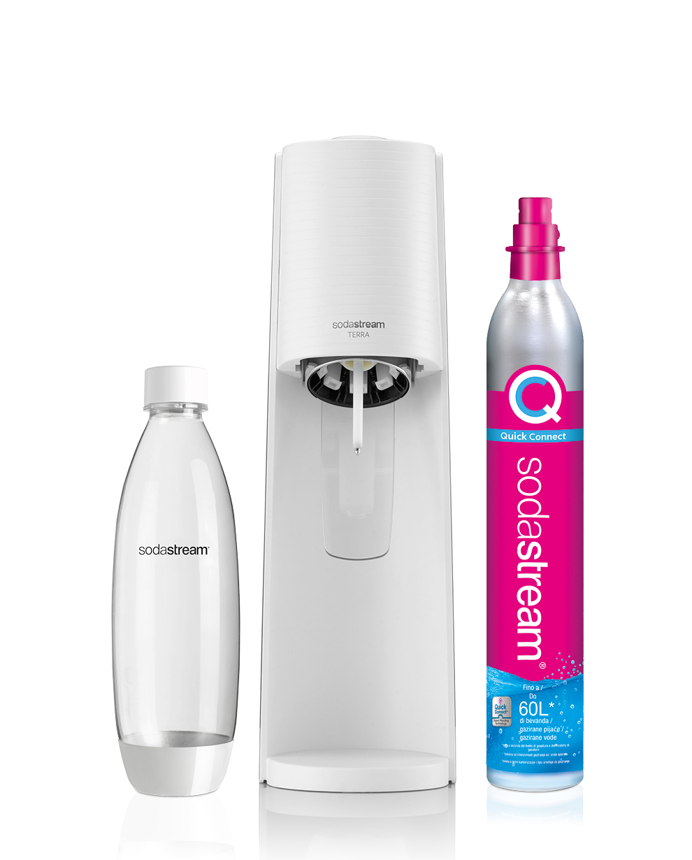 Gasatore Sodastream Terra bianco