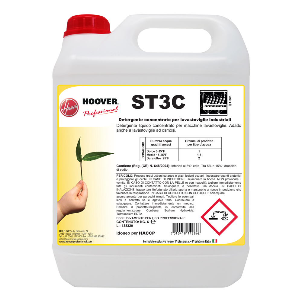 ST3C Detersivo liquido per lavastoviglie
