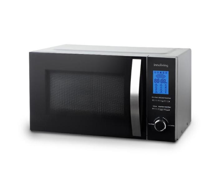 INNOLIVING FORNO MICROONDE GRILL 23LT 1000+800W SILVER/NERO INN-862S