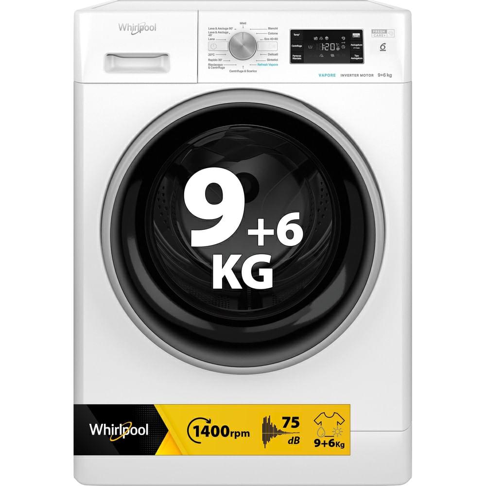 WHIRLPOOL LAVASCIUGA 9/6KG INVERTER C/A-20% 1400GI. FFWDB 964489 BSV IT