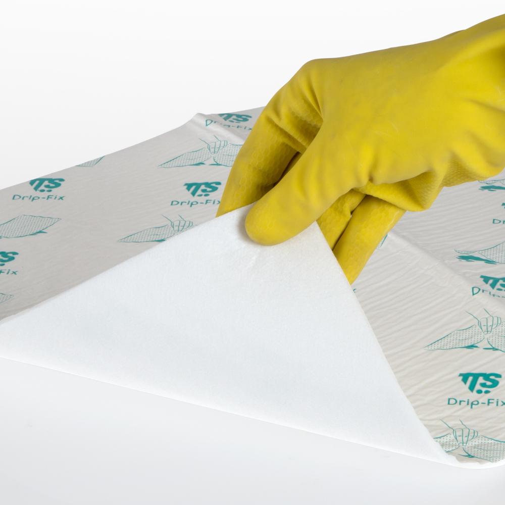 Scatola 5 confezioni da 10 panni ultra assorbente Drip-Fix 45x33 cm