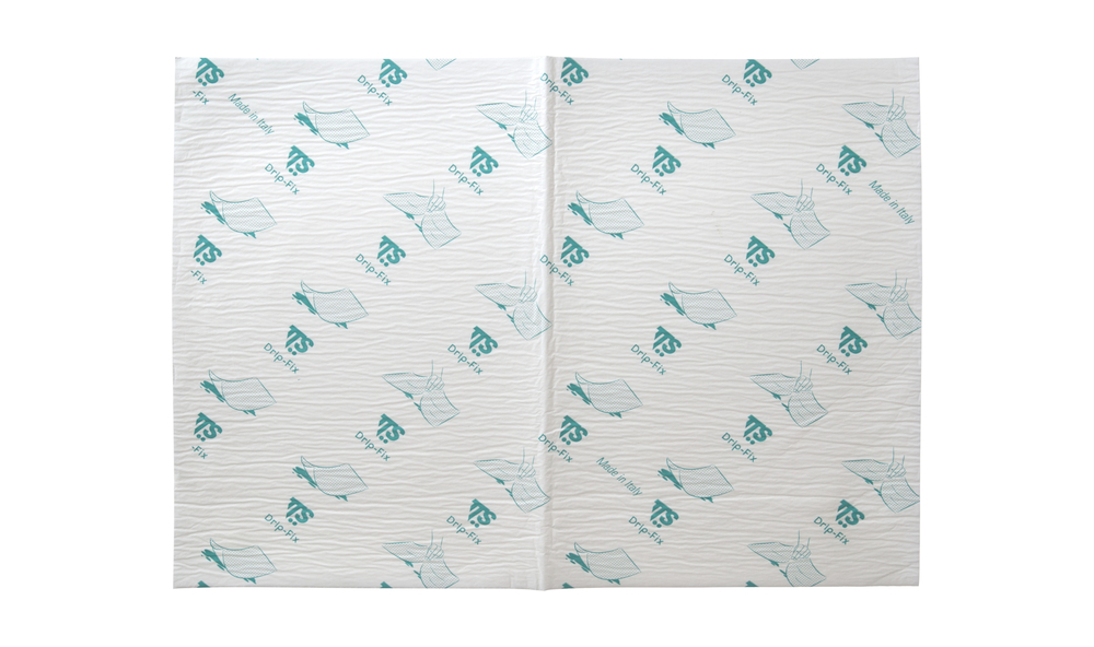 Scatola 5 confezioni da 10 panni ultra assorbente Drip-Fix 45x33 cm
