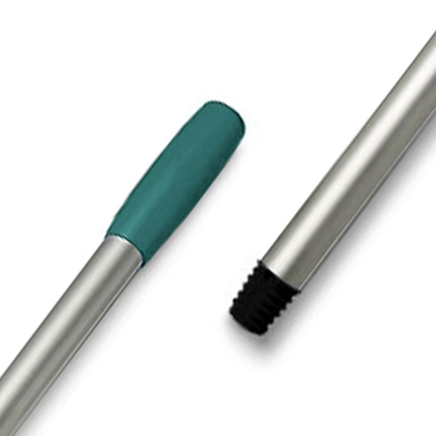 Manico in alluminio da 140 cm. filettato