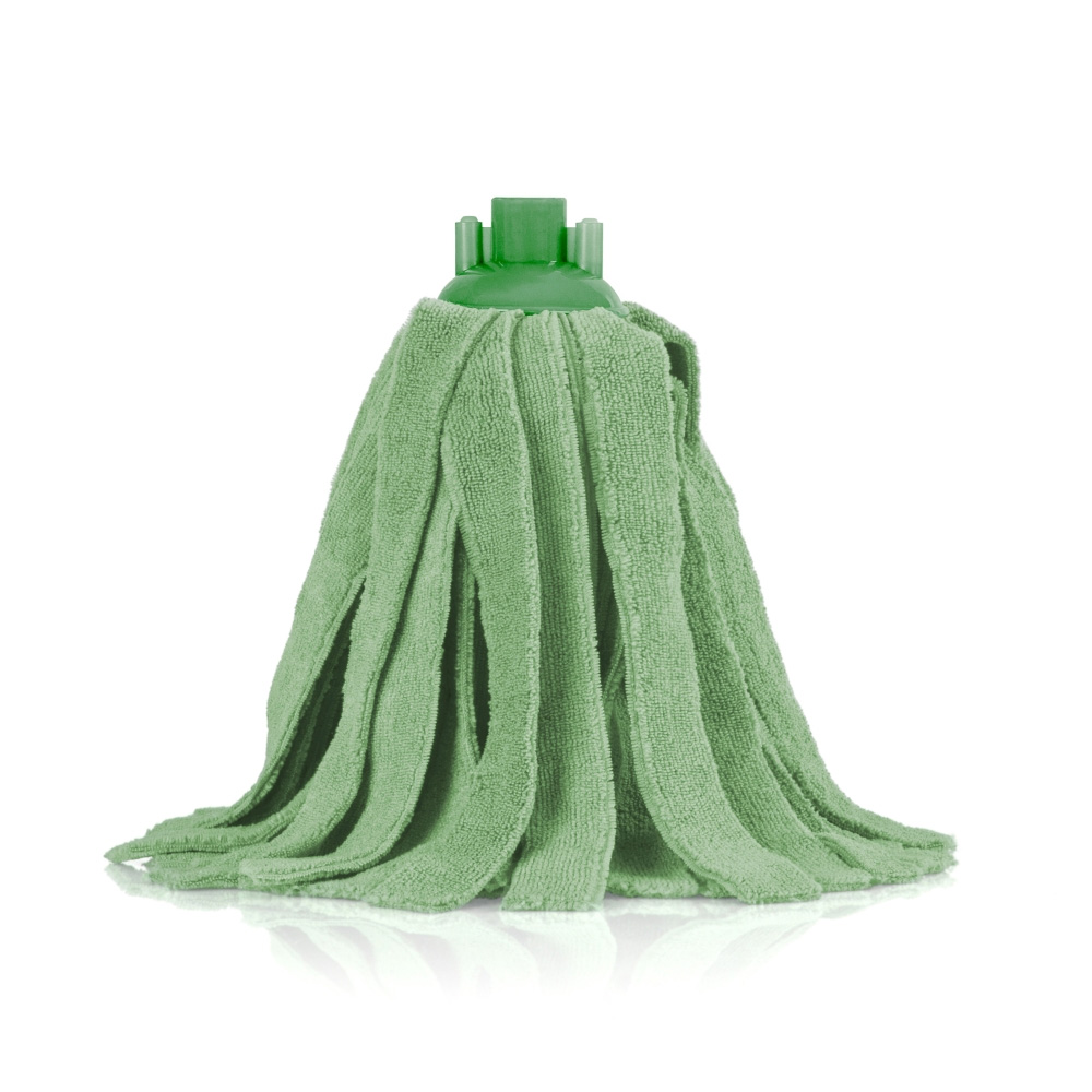 Mop in microfibra verde attacco a vite  200 gr
