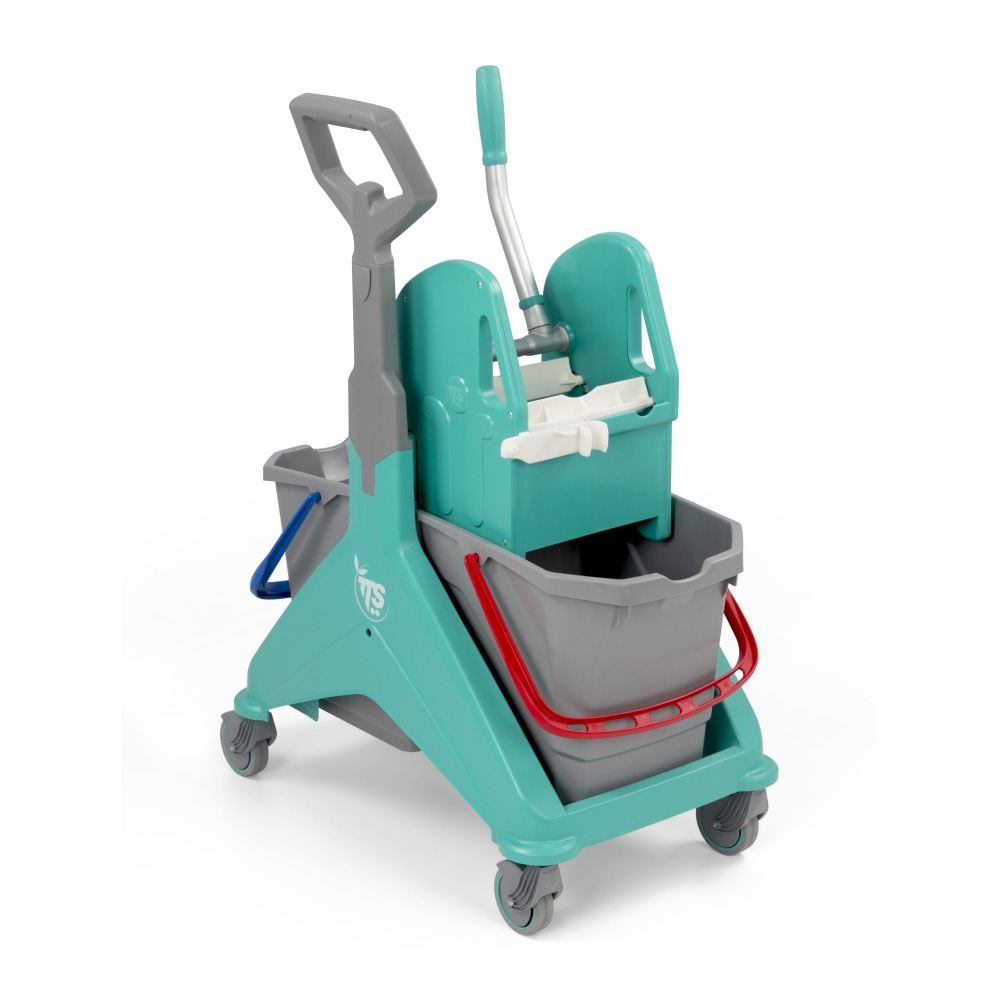 Carrello professionale per le pulizie Nickita Tec 50 litri con strizzatore Tec