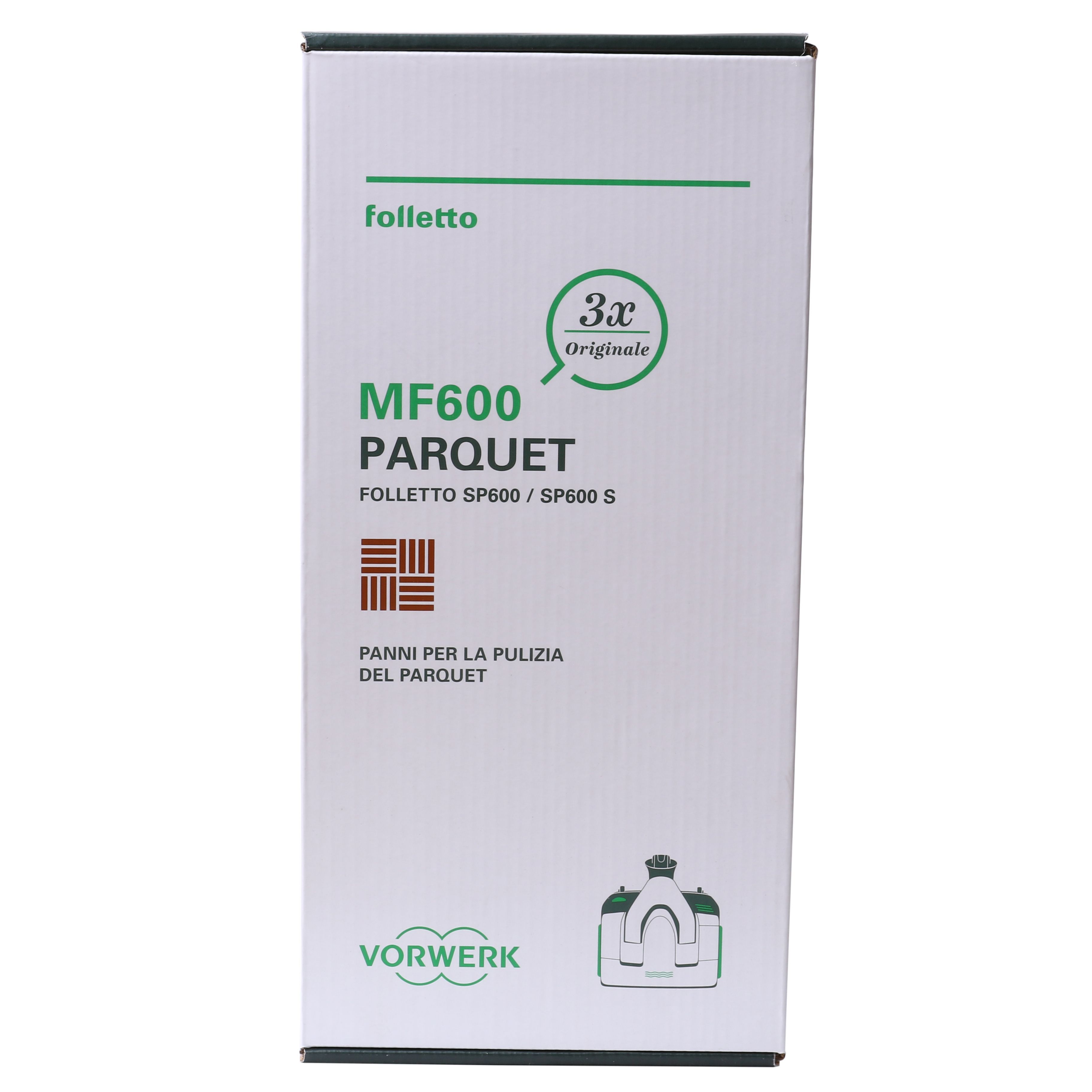 Panni Parquet per Folletto Pulilava SP600 3pz