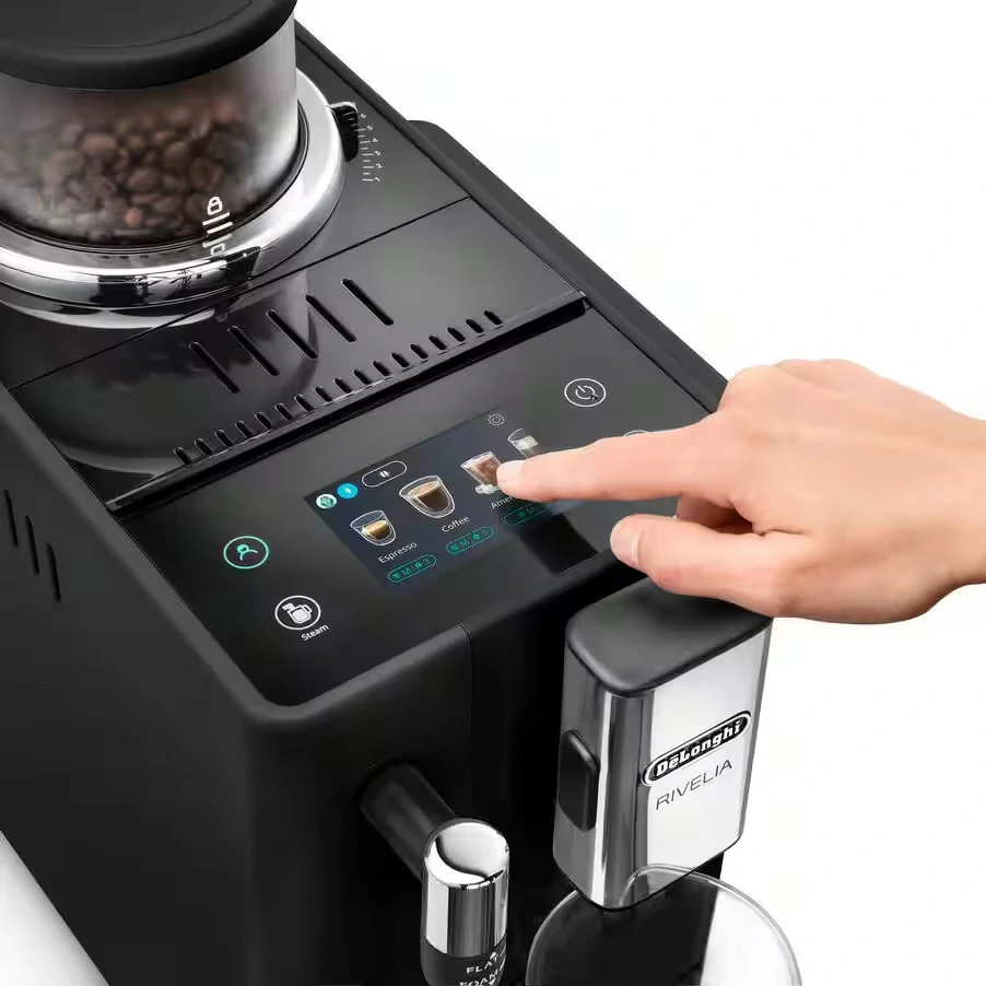 Macchina da caffè automatica De Longhi Rivelia EXAM440.35.B nera