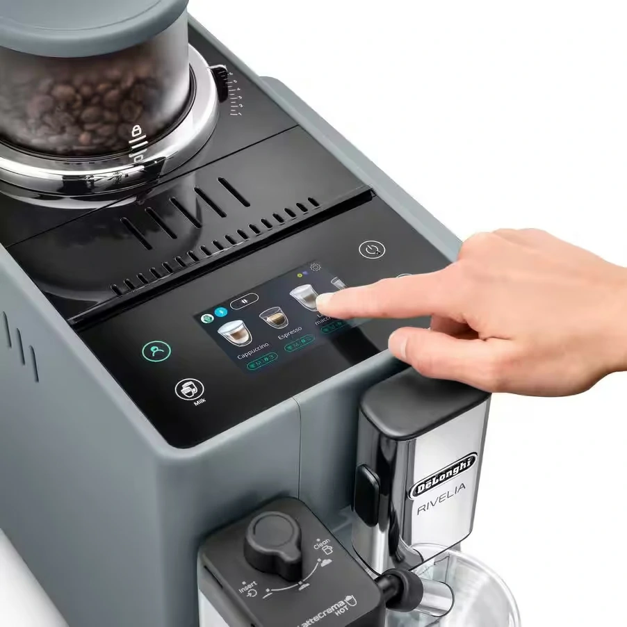 Macchina da caffè automatica De Longhi Rivelia EXAM440.55.G grigia