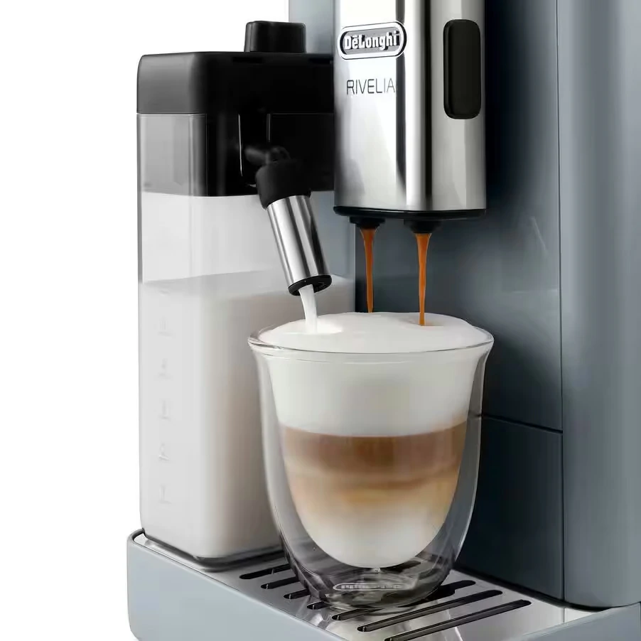 Macchina da caffè automatica De Longhi Rivelia EXAM440.55.G grigia