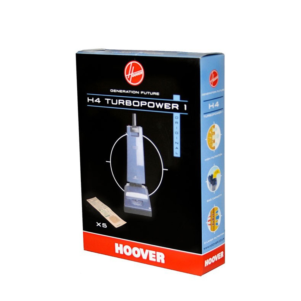 Confezione da 5 sacchi in carta H4 Turbopower
