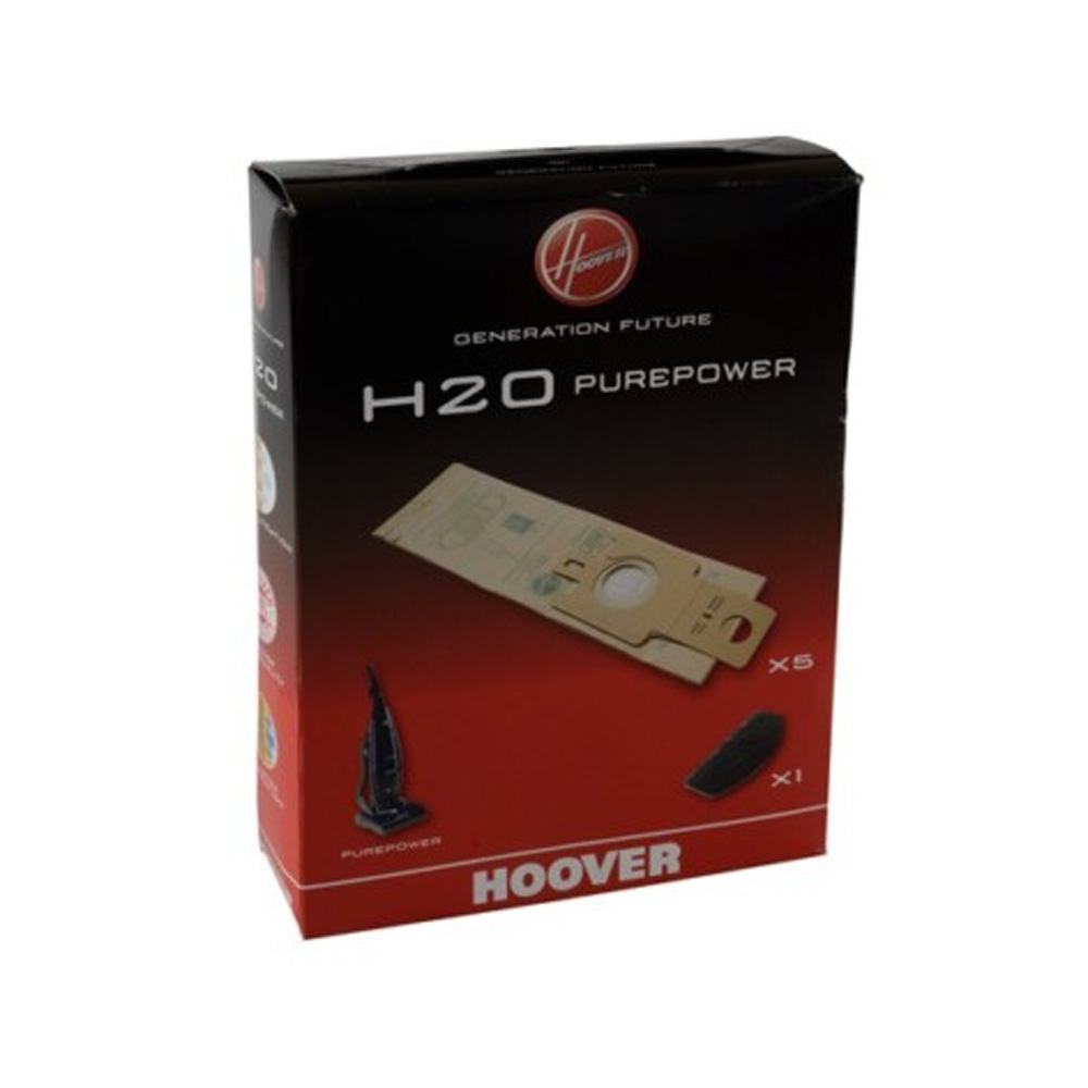 Confezione da 5 sacchi in carta H20 Purepower