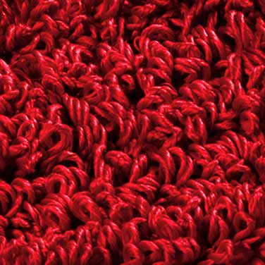 Frangia Wet System rosso da 40 cm.