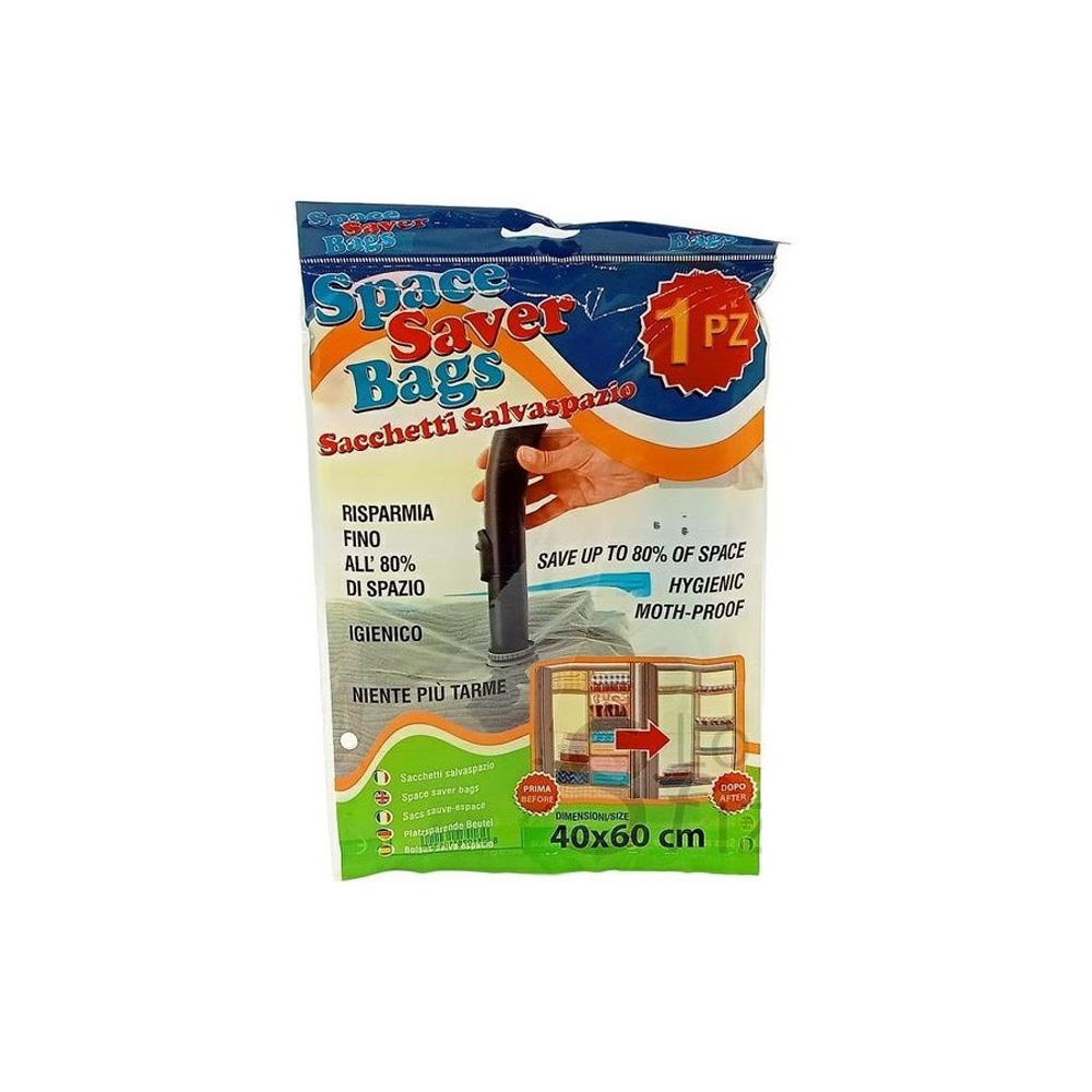Sacchetto salvaspazio per sottovuoto da 40x60
