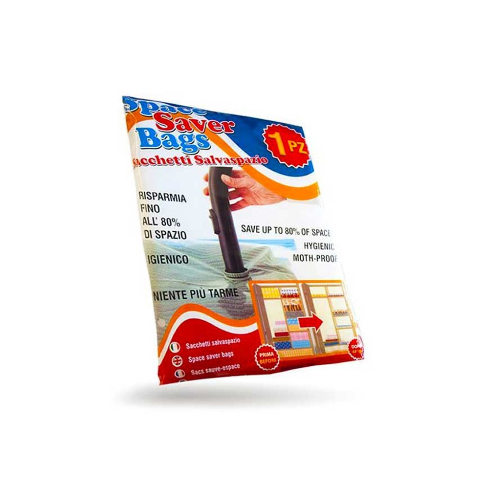 Sacchetto salvaspazio per sottovuoto da 80X130 cm