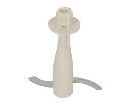 Coltello tritatutto bianco