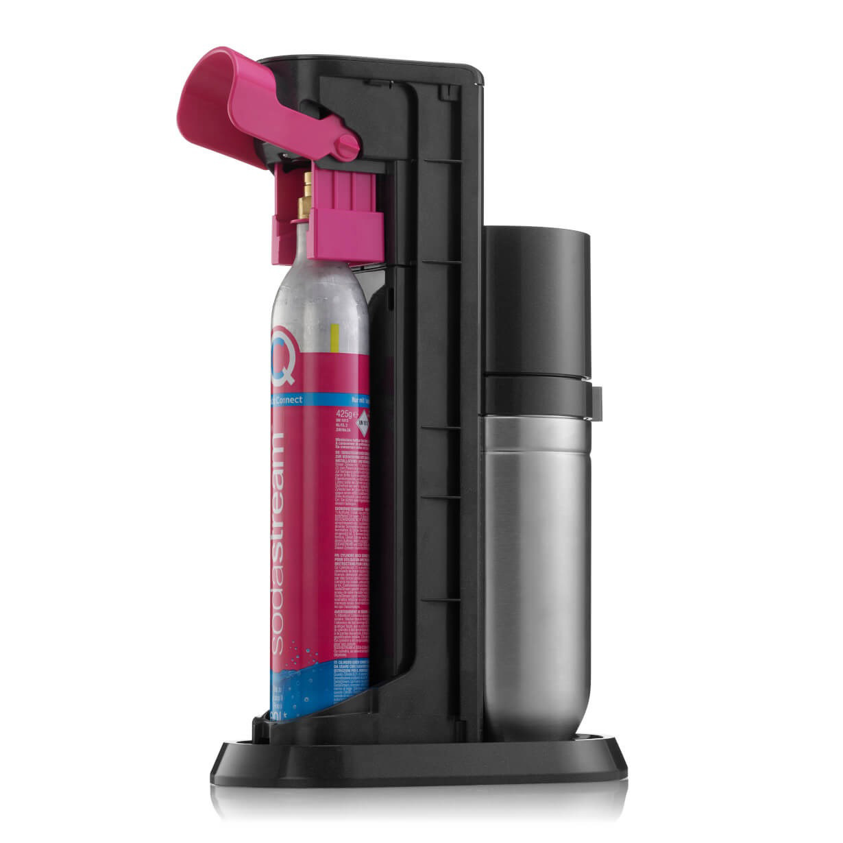 Gasatore Sodastream Duo Nero con 2 bottiglie