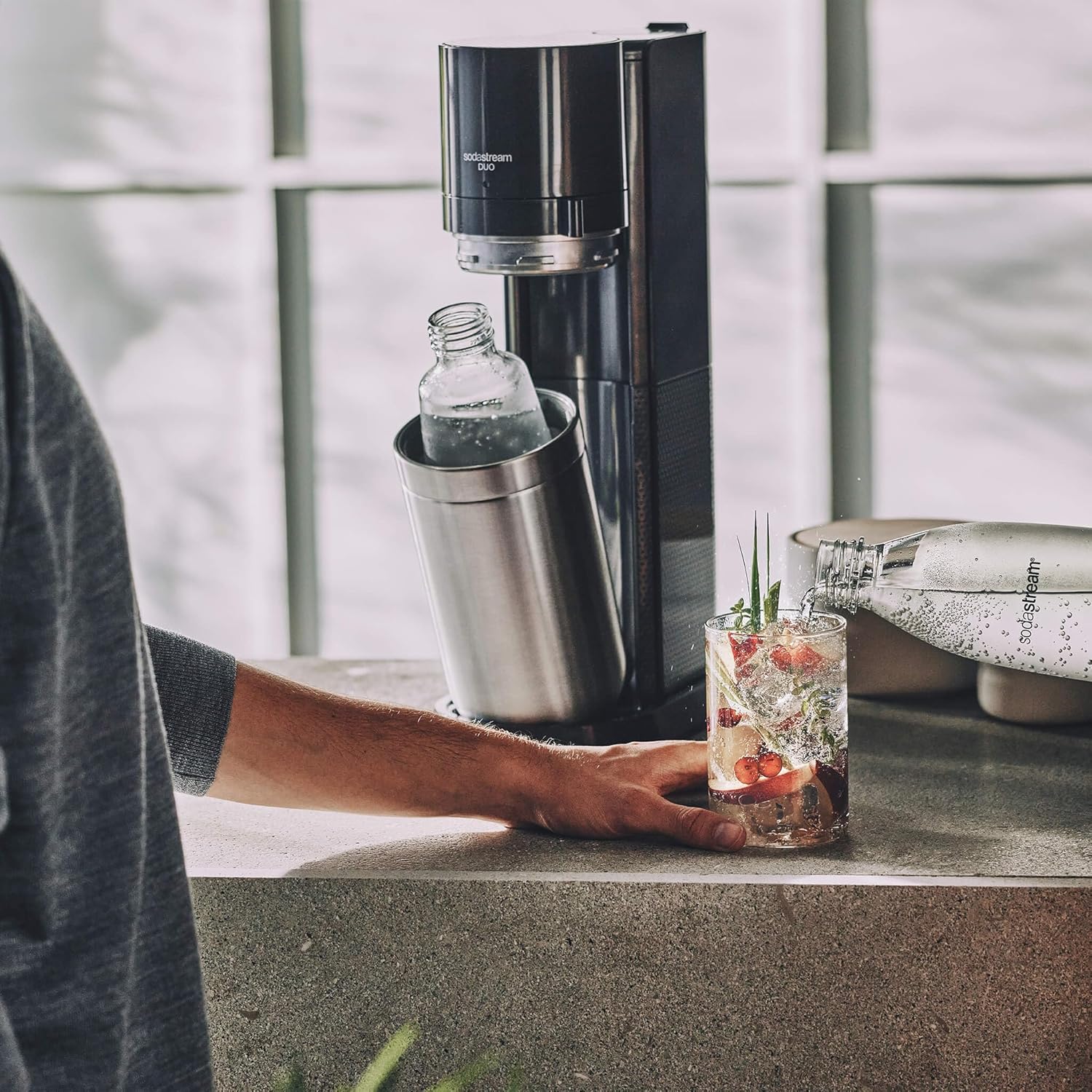 Gasatore Sodastream Duo Nero Megapack