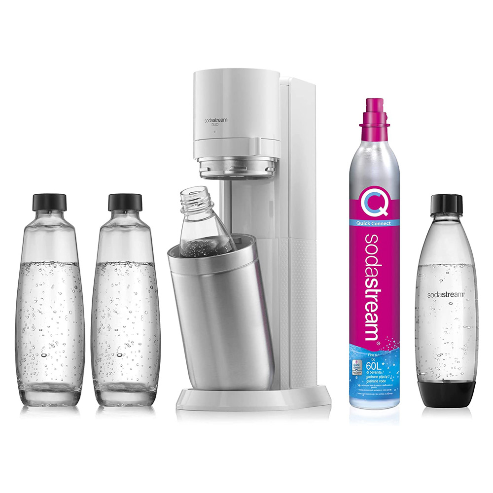 Gasatore Sodastream Duo Bianco Megapack