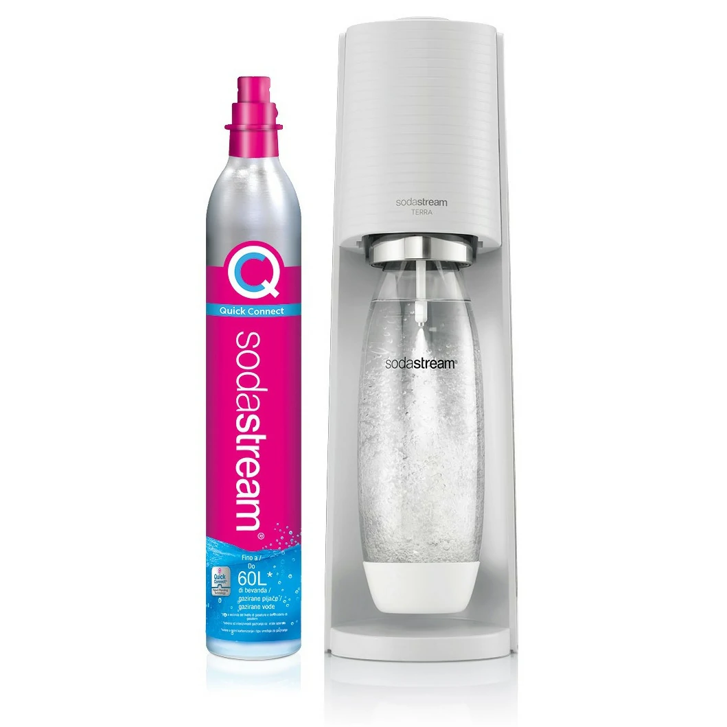 Gasatore Sodastream Terra bianco