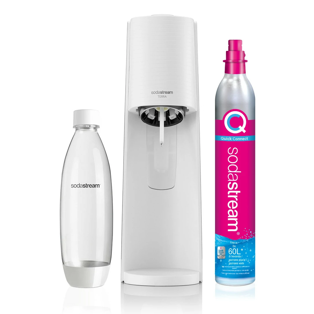 Gasatore Sodastream Terra bianco
