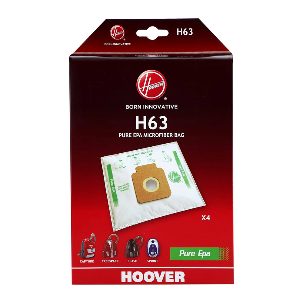 Confezione da 5 sacchi in microfibra H63