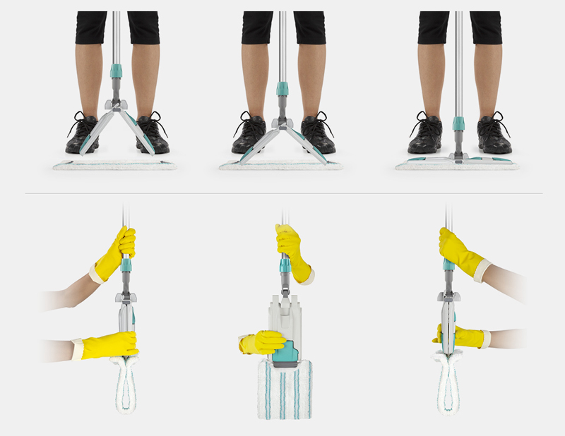 Kit lavaggio pavimenti Uni Junior