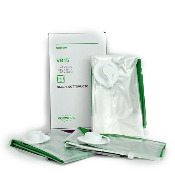 Sacchetti sottovuoto Folletto 3 pezzi