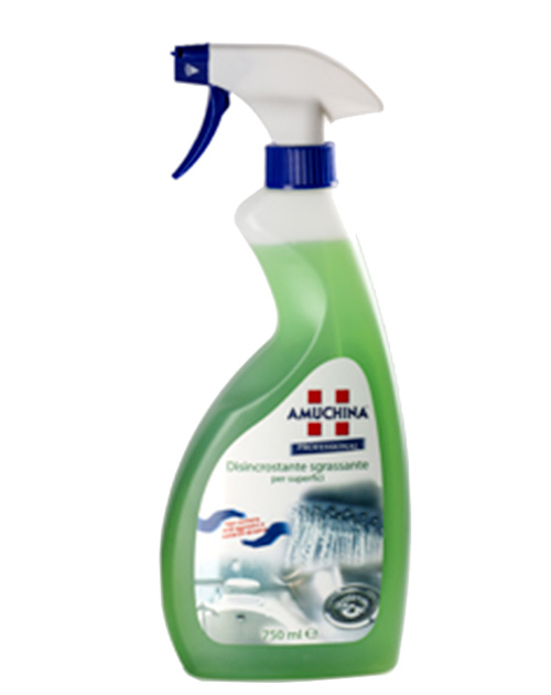 Disincrostante per superfici ad azione igienizzante