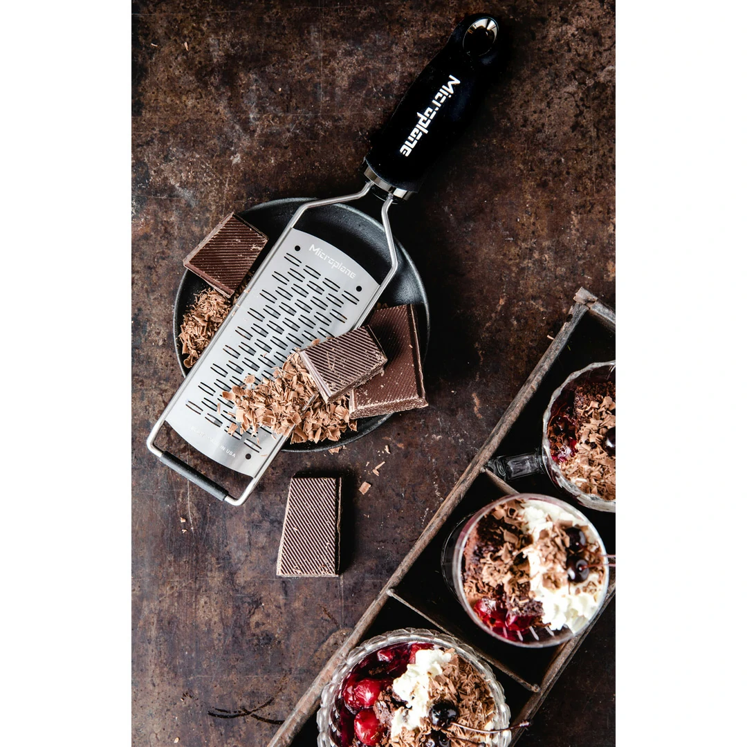 Grattugia doppia lama spessa nera