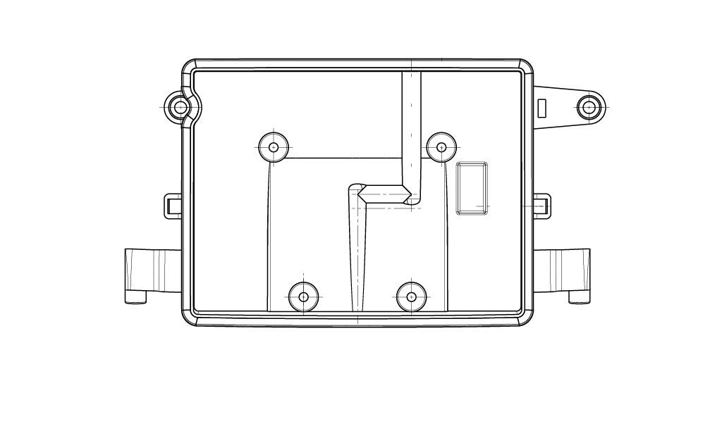 SCATOLA SCHEDA COMANDI 