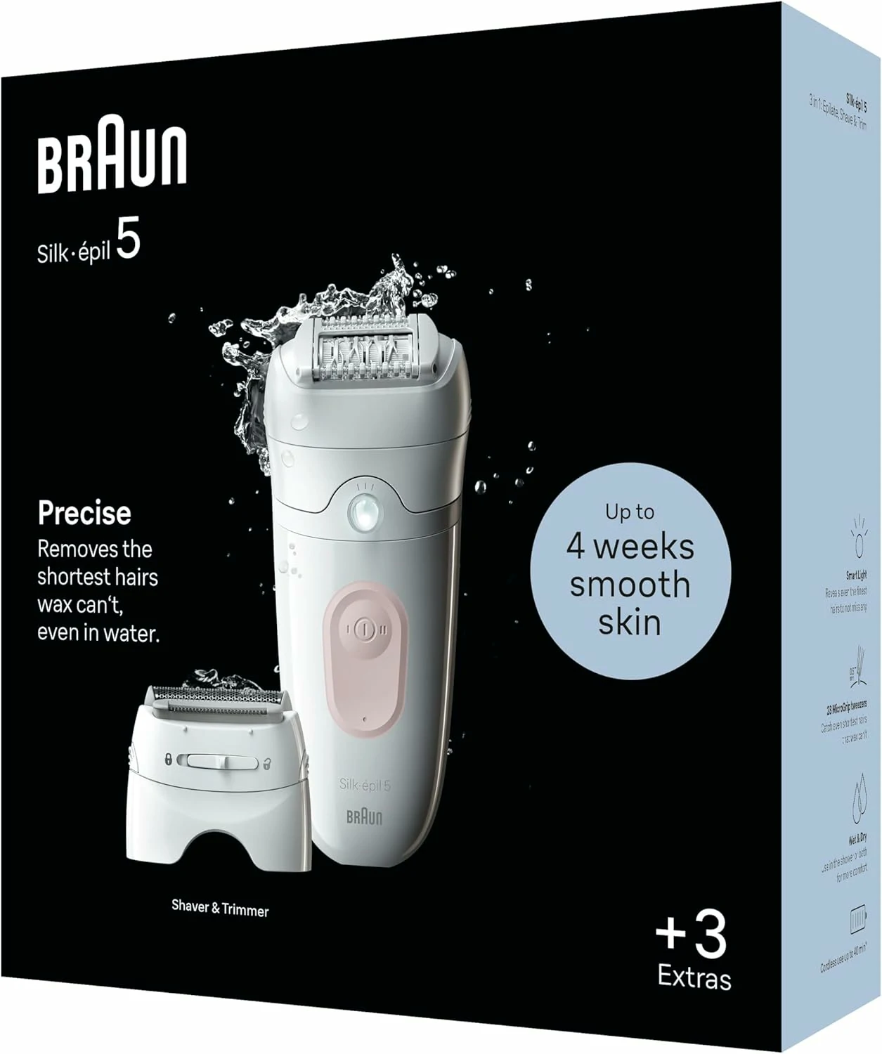 Epliatore braun Silk epil serie 5 Wet & Dry