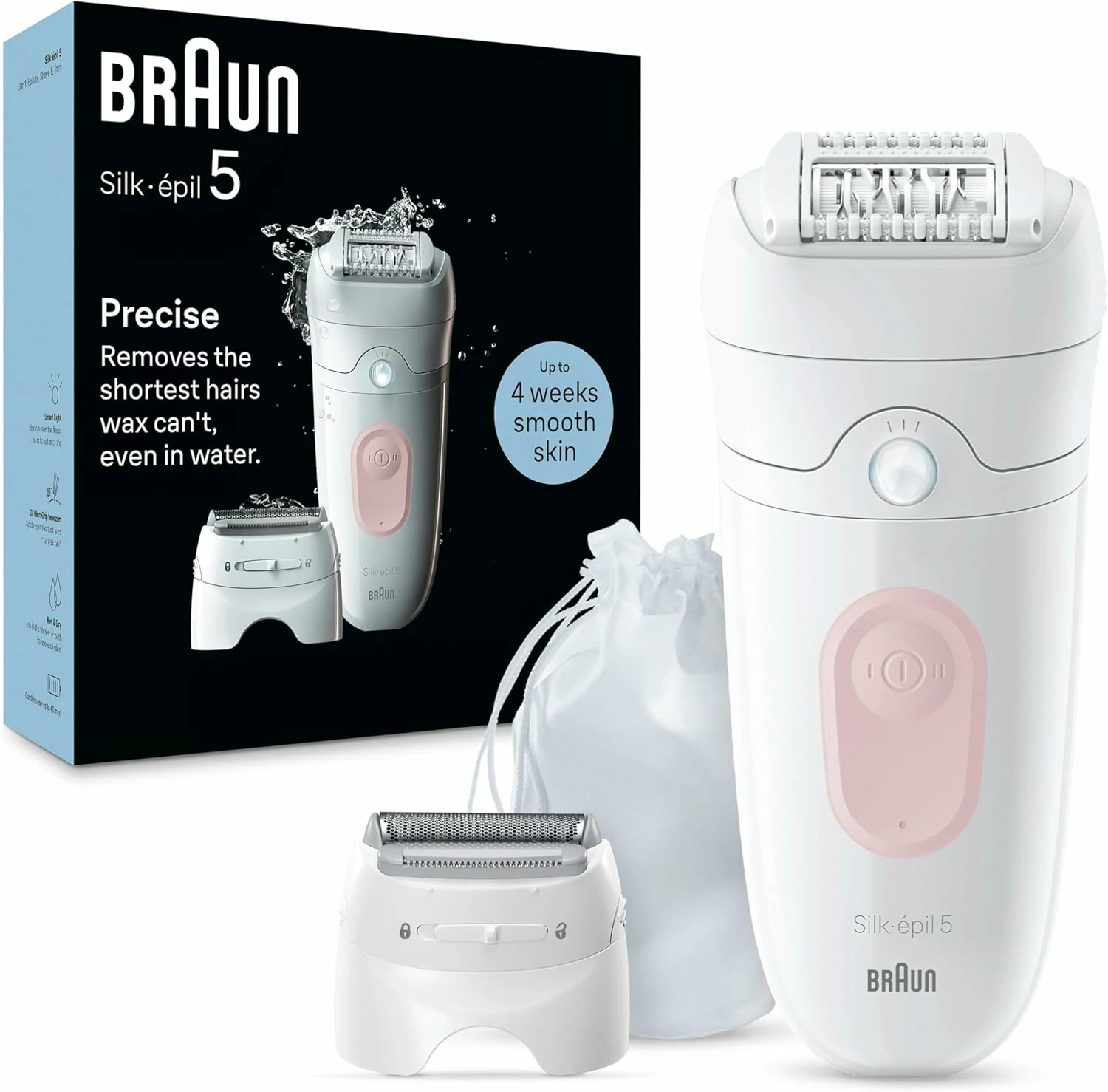 Epliatore braun Silk epil serie 5 Wet & Dry