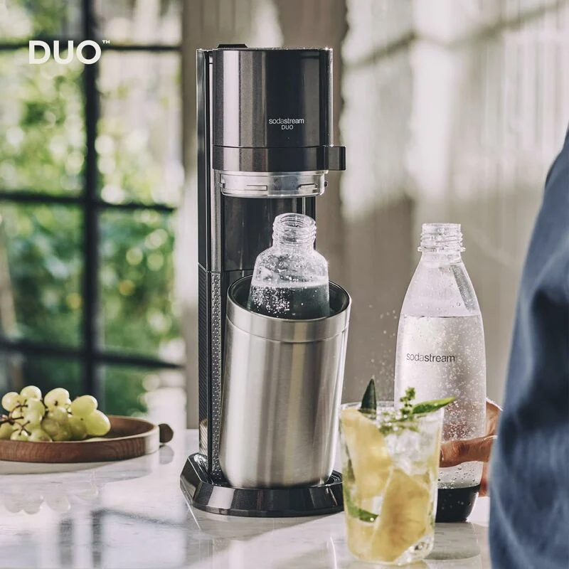 Gasatore Sodastream Duo Nero Megapack